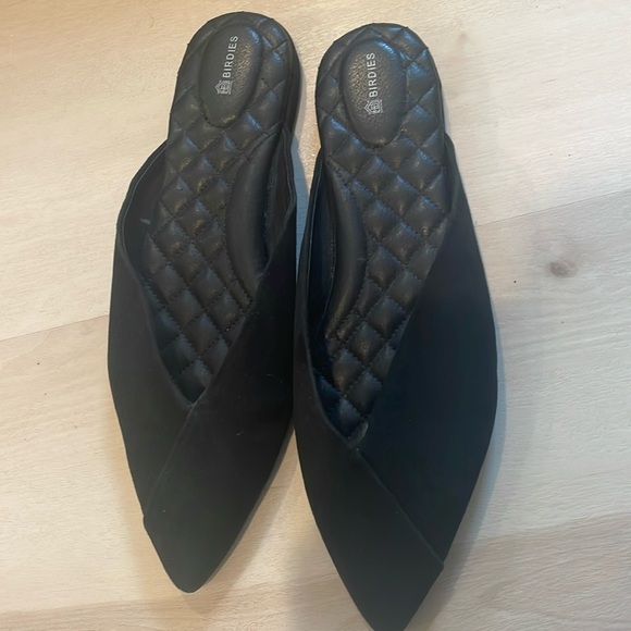 Birdies The Swan Suede Leather Slides Sz US 12 - Picture 2 of 9